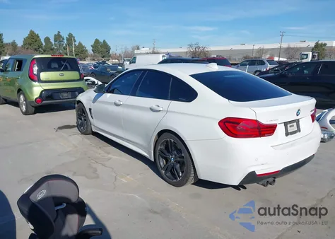 2018 BMW 430I Gran Coupe z USA, uszkodzony, nr VIN WBA4J1C57JBG78522